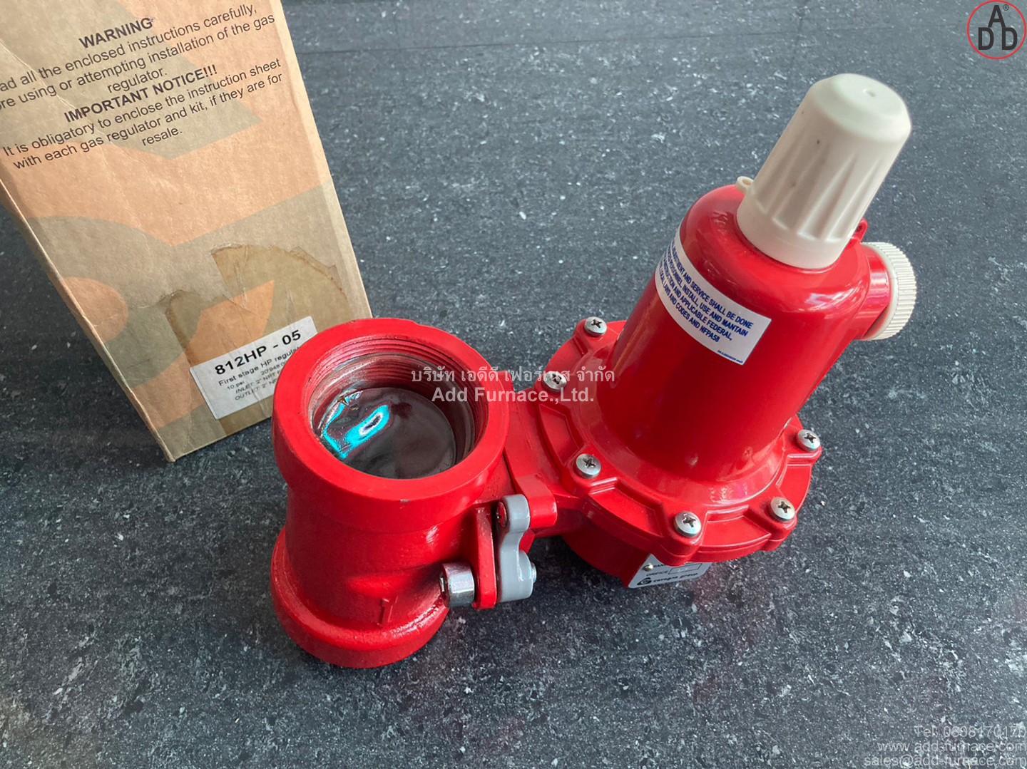 Gas Regulator Type 812-HP-05(1)